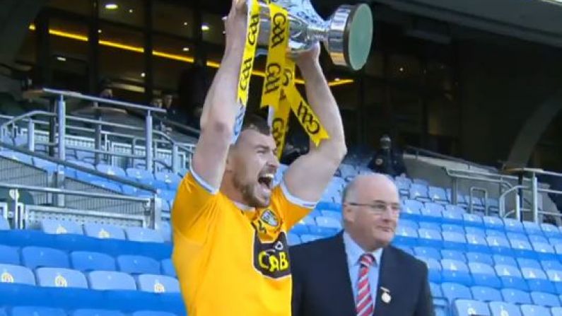 Darren Gleeson's Celebrations Sum Up A Great Day For Antrim In Joe McDonagh Final