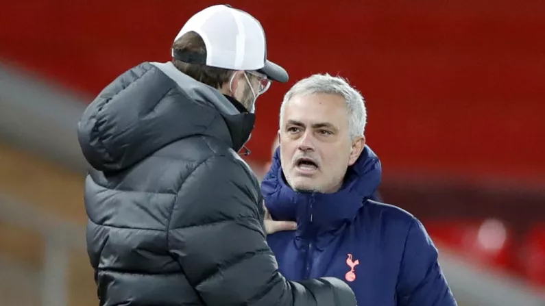 Jose Mourinho Irked By Jurgen Klopp’s Touchline Behaviour