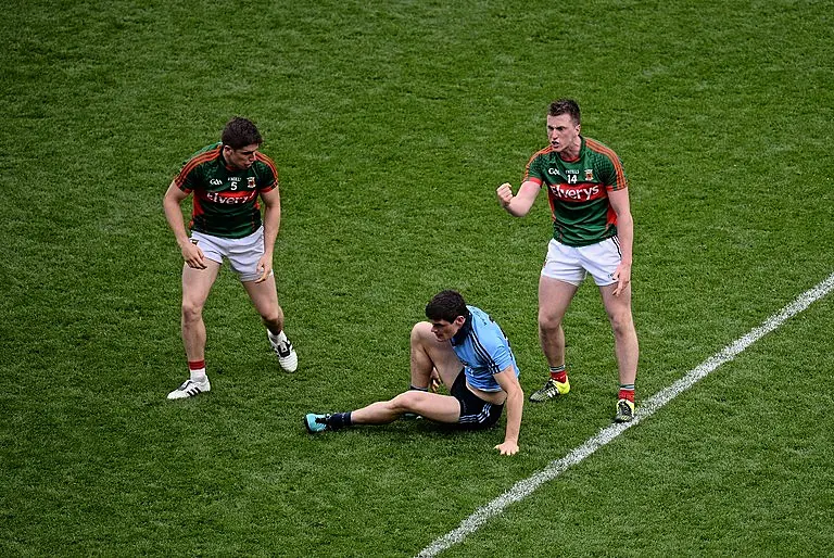 Mayo players goad Dublin man Diarmuid Connolly