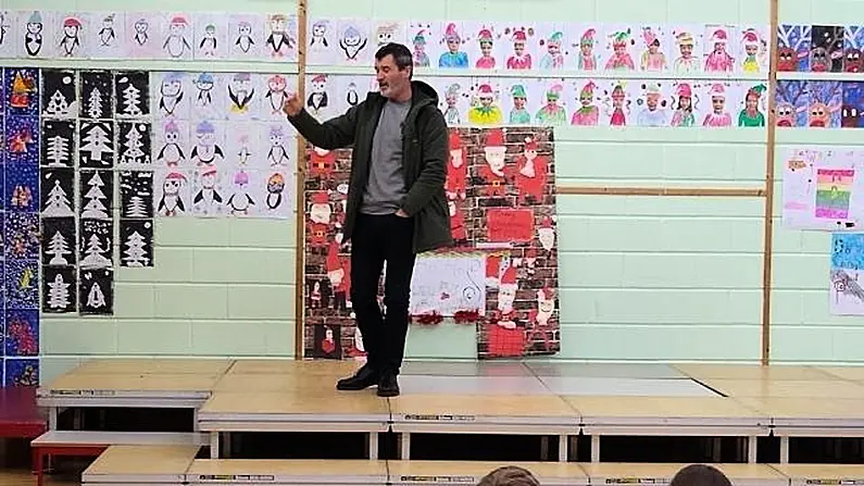 Roy Keane Makes Surprise Visit To Cork School After Student's Letter