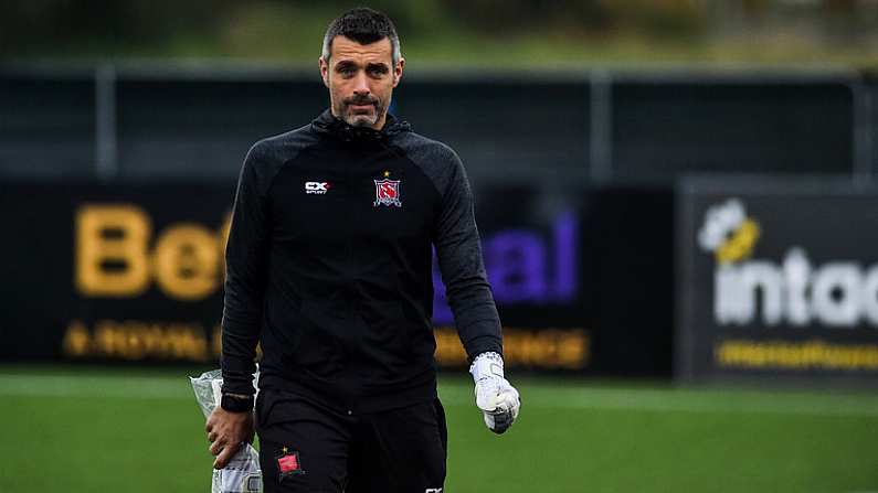 4 October 2019; Dundalk goalkeeping coach Steve Williams ahead of the SSE Airtricity League Premier Division match between Dundalk and Derry City at Oriel Park in Dundalk, Louth. Photo by Ben McShane/Sportsfile