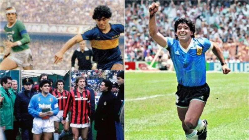 Did Any Player Contribute As Much To Jersey Porn As Diego Maradona?