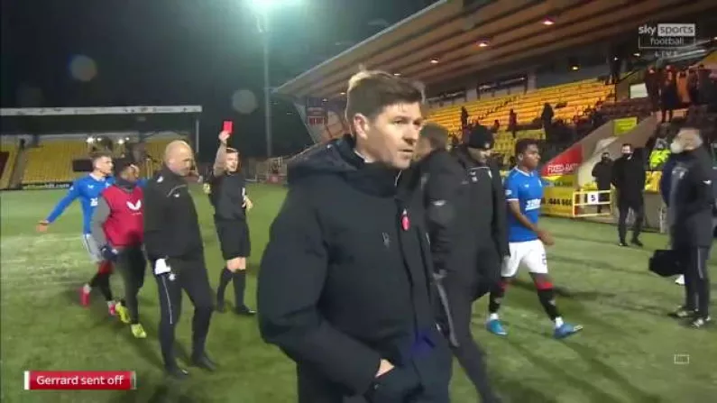 Steven Gerrard Rages Over 'Bang Out Of Order' Refereeing In Rangers Win