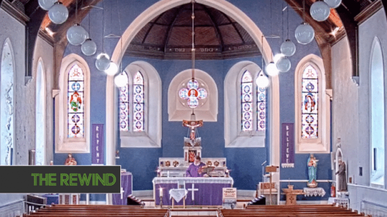 Watch: Donegal Priest Accidentally Blasts Out Rap Music Live During Mass