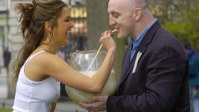 Ridiculous Irish Sporting Photo Shoot Of The Week: Keith Wood And A Massive Glass Of Milk