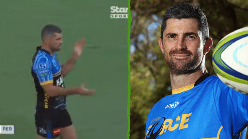 Watch: Rob Kearney Provides Australia With Perfect Demonstration Of New 50/22 Rule