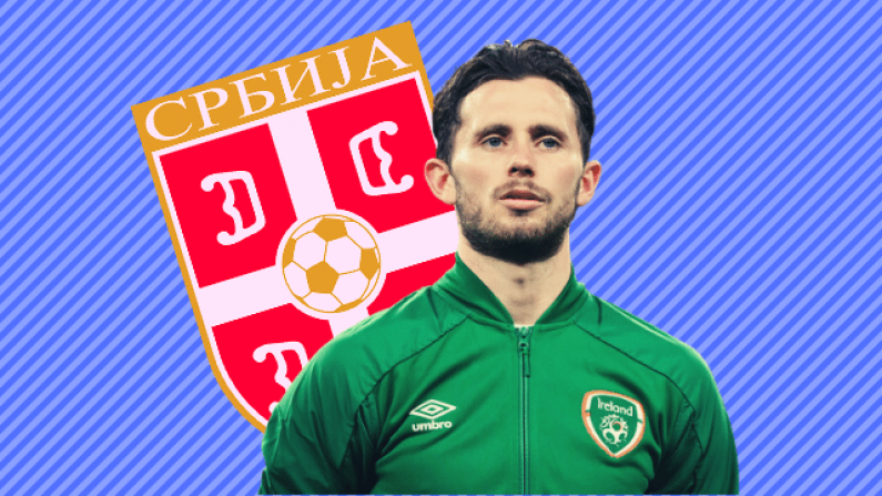 Alan Browne 'Not Fazed' By Serbia Manager's Ireland Comments
