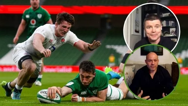 brian o'driscoll rory best ireland beat england 2021 six nations