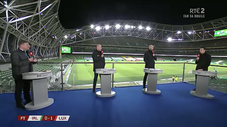 Watch: RTÉ Panel Were In Disagreement Over Ireland's Shocking Loss To Luxembourg