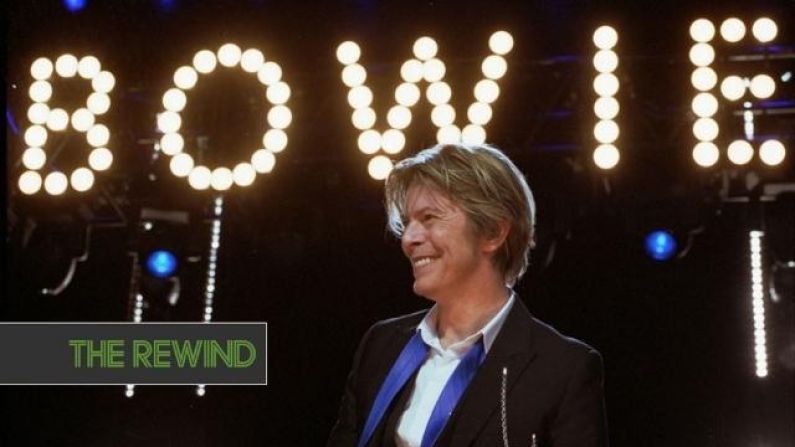 David Bowie's Amazing Connection With Dublin Captured In 1991 Concert Footage