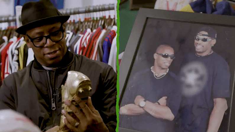 Ian Wright Has Been Reunited With Lost Mementos From His Career