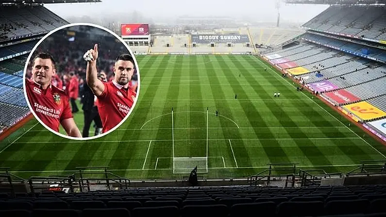 Report: Croke Park 'Earmarked' For Lions Vs South Africa Test Match