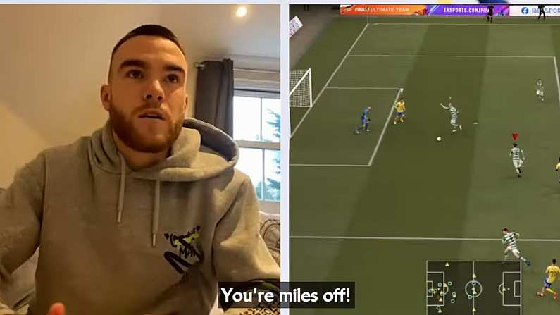 WATCH: Aaron Connolly Takes On Aaron McEneff In FIFA 21