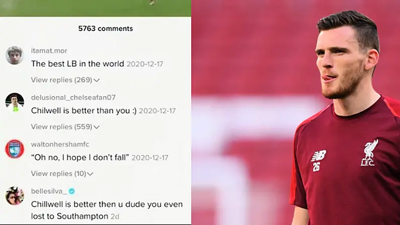 Andy Robertson v Thiago Silva's Wife Is The Social Media Beef We Need In 2021