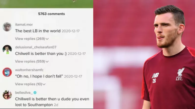 Andy Robertson v Thiago Silva's Wife Is The Social Media Beef We Need In 2021