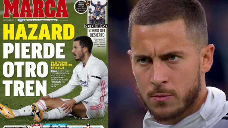 Spanish Media Sharpening Their Knives For Struggling Eden Hazard