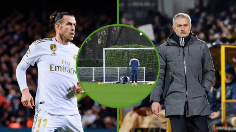 Mourinho Caught On Camera Asking Bale If He Wants To Go Back To Madrid