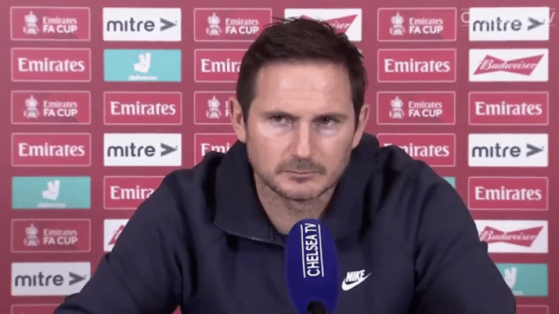 Watch: Frank Lampard Launches Strange Unprovoked Attack On Journalist