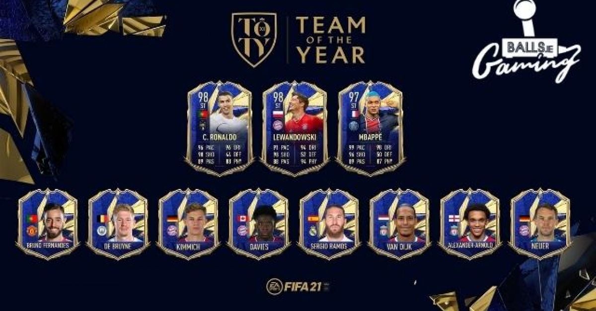 FIFA 21 Team Of The Year - AKQA