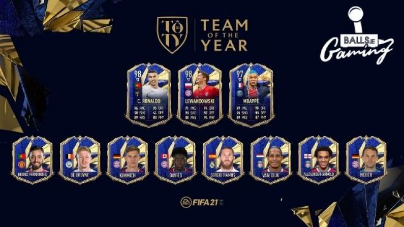 EA Release First Team Of The Year Promo Of FIFA 21