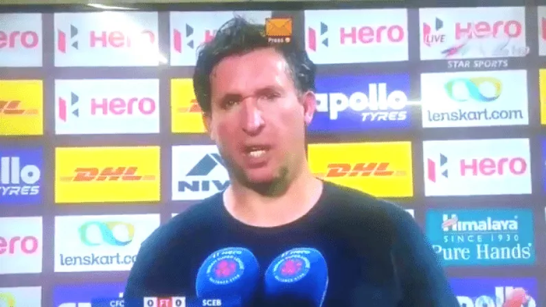 Robbie Fowler Absolutely Rinses Interviewer For Question On Sideline Behaviour