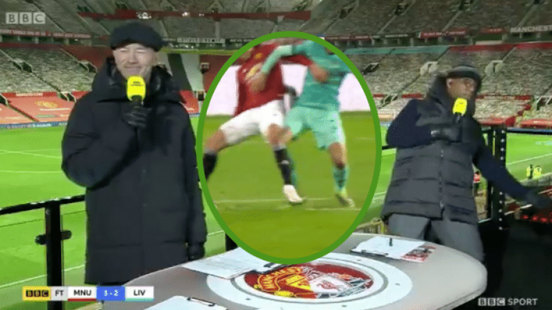 BBC Panel Split On Free-Kick That Led To Manchester United Winner