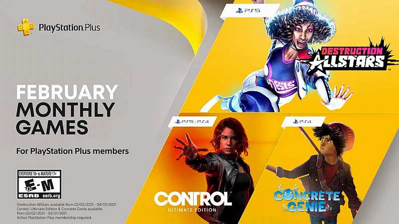 February's Free PlayStation Plus Releases Have Been Revealed