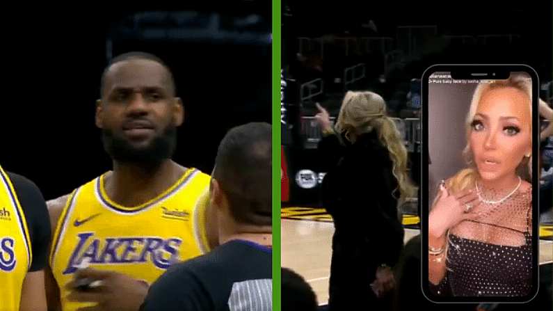 LeBron James Vs. Courtside Karen Is The E! Storyline Sport Needed