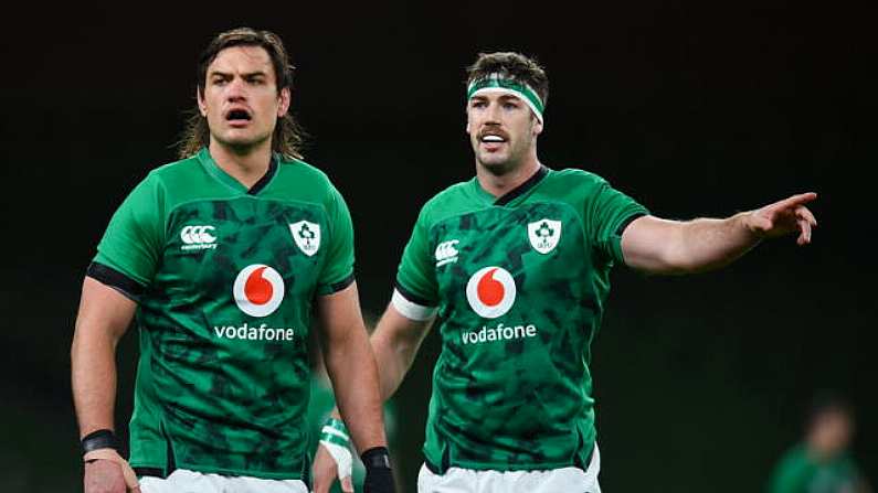 Blows For Ireland As Doris And Roux Ruled Out Of Wales Game