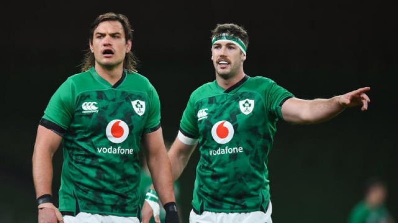 Blows For Ireland As Doris And Roux Ruled Out Of Wales Game