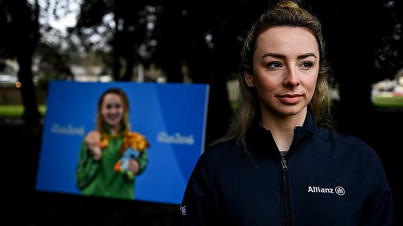 Paralympian Ellen Keane pictured at the official announcement of Allianz' eight-year worldwide partnership with the Olympic and Paralympic Movements, building on a collaboration with the Paralympic movement since 2006. For more information go to www.allianz.com