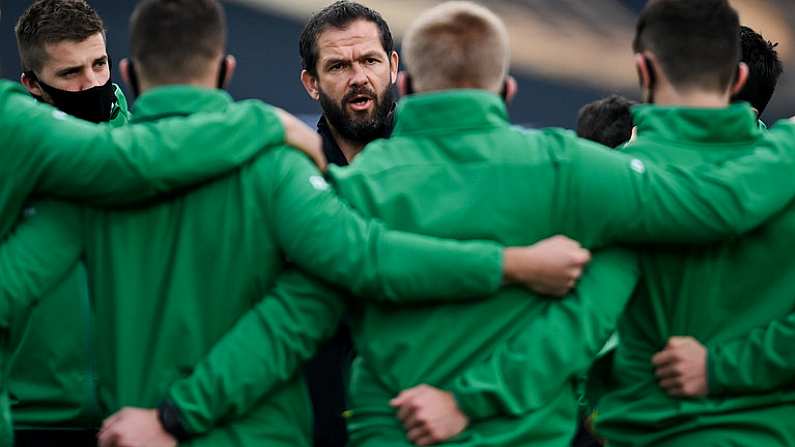 Andy Farrell Announces Ireland Team To Play Wales On Sunday