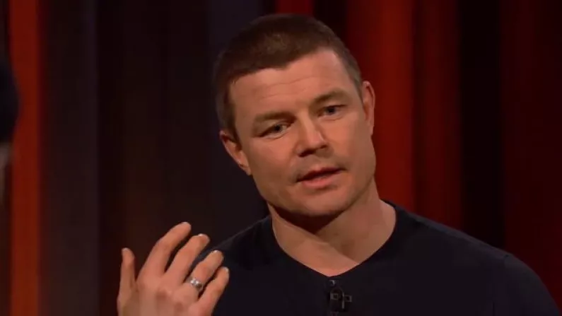 Brian O'Driscoll Has Recurring Dream About Friend Who Died By Suicide