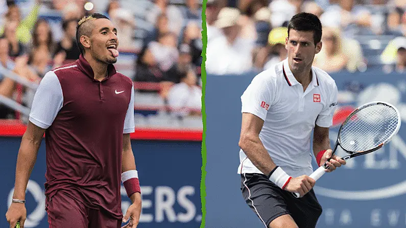 Nick Kyrgios Has Had Another Cut At 'Strange Cat' Novak Djokovic