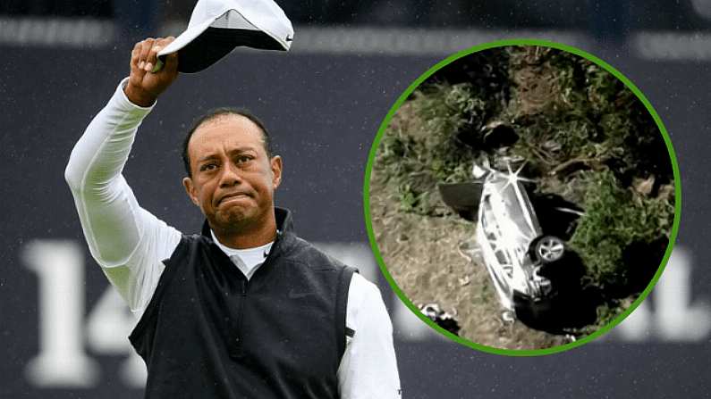 Tiger Woods Rushed To Hospital After Single Vehicle Crash In LA