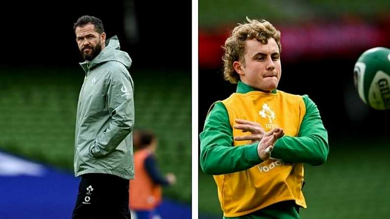 Andy Farrell Impressed By 21-Year-Old 'Sponge' Craig Casey