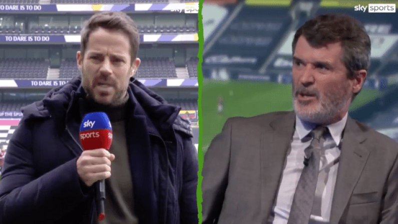 Watch: Roy Keane & Jamie Redknapp Get Into Heated Argument Over Spurs Squad