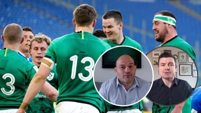 brian o'driscoll rory best italy ireland 2021 six nations