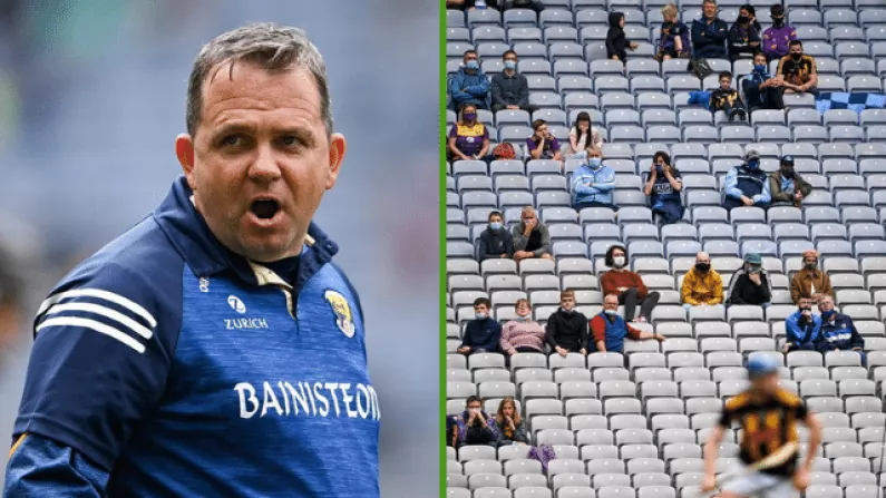 Davy Fitzgerald Calls On Government To Up Attendances At GAA Matches