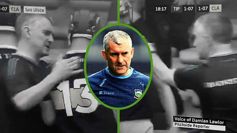 Watch: Liam Sheedy's Perfect Example Of Man Management During Tipp Water Break