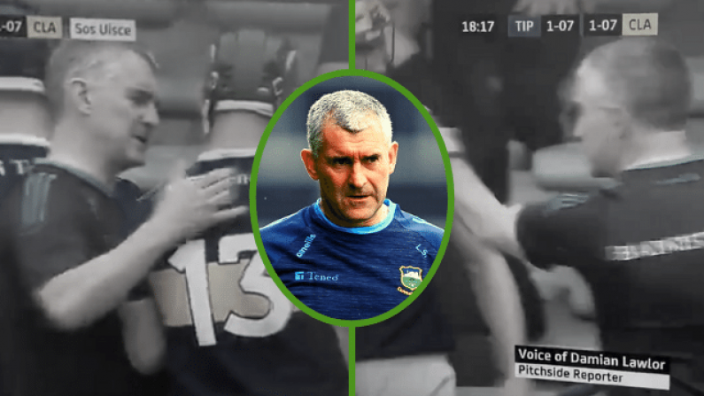 Watch: Liam Sheedy's Perfect Example Of Man Management During Tipp Water Break