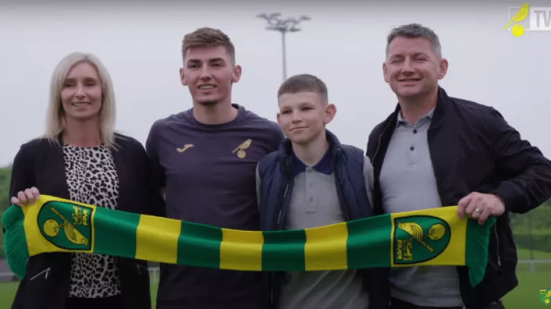 Billy Gilmour's Mother Aims Dig At Celtic During Player's Norwich Unveiling