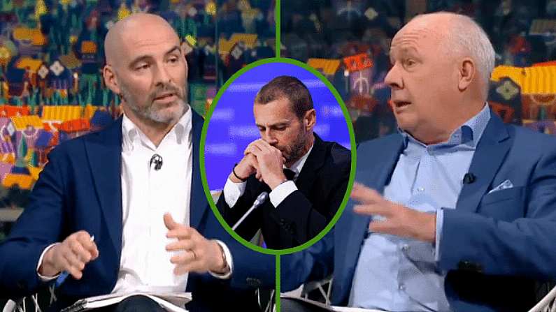 Richie Sadlier & Liam Brady Clash Over Treatment Of UEFA 'Big Wigs'