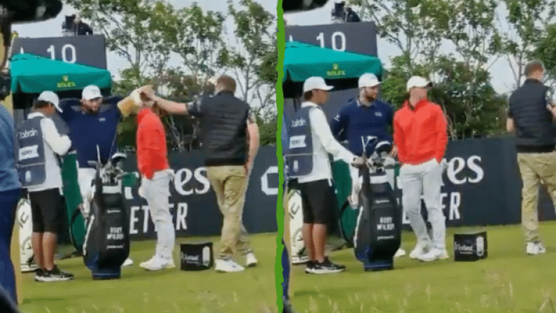 Watch: Man Walks Onto Tee Box And Steals Rory McIlroy's Driver At Scottish Open