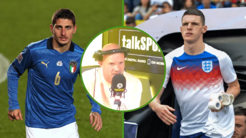 Danny Mills' Take On England-Italy Midfield Battle Is Absolutely Delusional