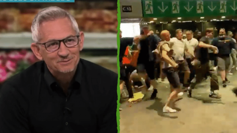People Are Furious About Gary Lineker Making Light Of Wembley Stadium Invasion On BBC