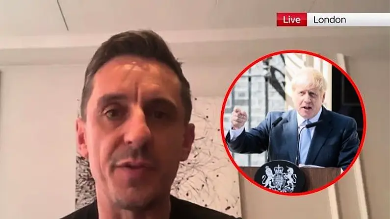 Gary Neville Calls Out Boris Johnson Over Racist Abuse Of England Players