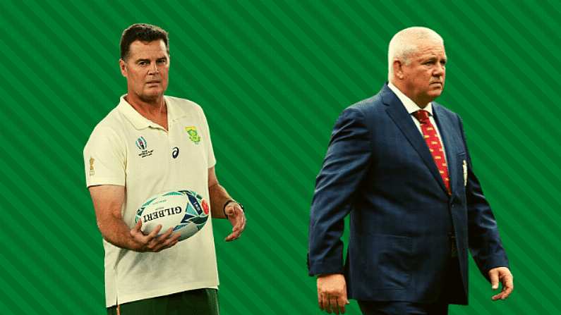 Rassie Erasmus Bizarrely Calls Out Warren Gatland In Twitter Replies Of Irish Newspaper