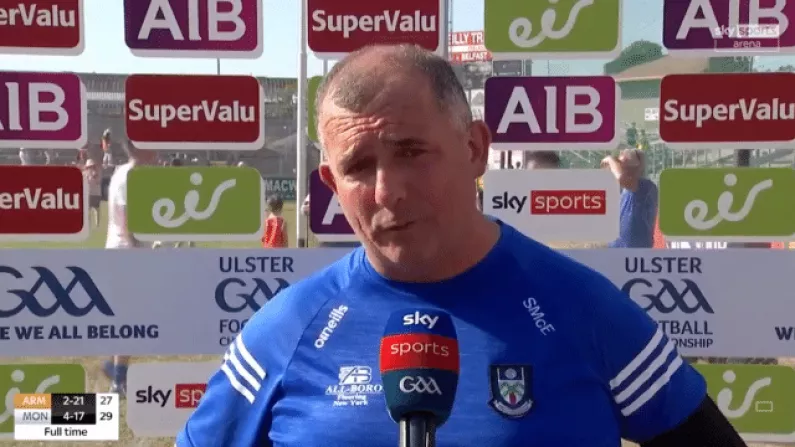 Seamus McEnaney Pays Emotional Tribute To Monaghan U20 Captain After Tragic Accident