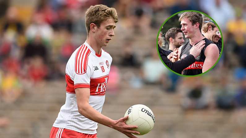 WATCH: Derry's Anton Tohill Gets Emotional AFL First-Team Call Up